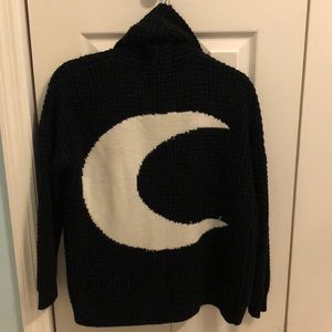 Black sweater with moon